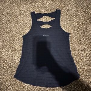 Abercrombie & Fitch Navy Tank Top